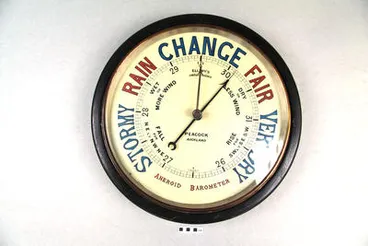 Image: barometer, aneroid