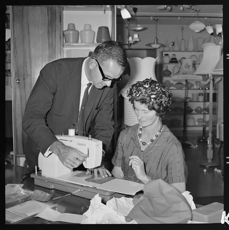 New Plymouth City Council Electricity Department, Sewing Machine Commercial