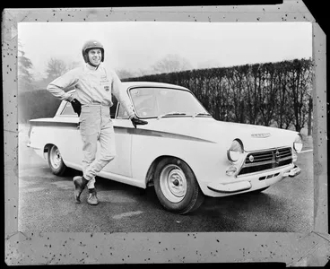 Image: Ford car with driver