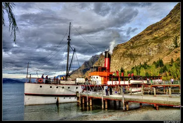 Image: Earnslaw at Walter Peak Station