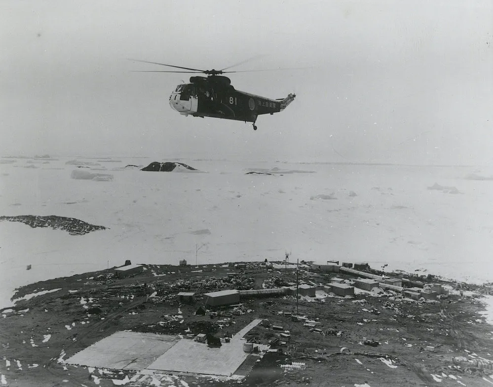 Aerial Shot of Showa Base