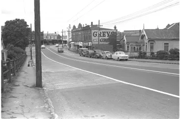 Image: Dominion Road and New North Road junction, 1961