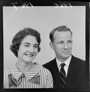 Image: Banks and Rathgen at their engagement