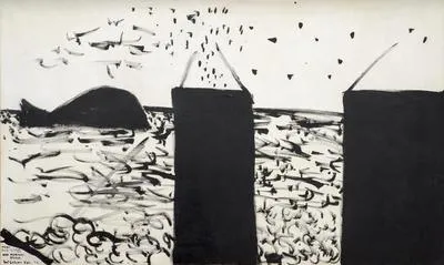 Moby Dick is sighted off Muriwai Beach