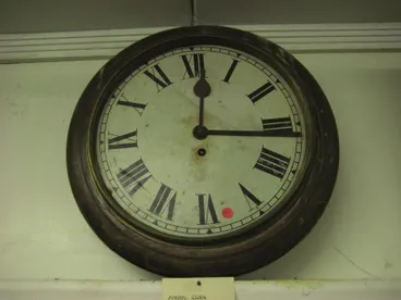 Old School Wall Clock Image: Old School Wall Clock