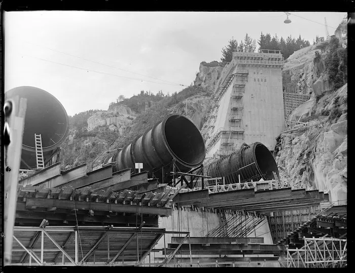 Hydro station at Maraetai