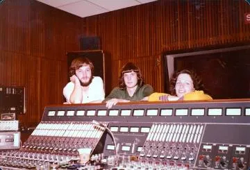 Haystack in EMI Studio control room : digital image