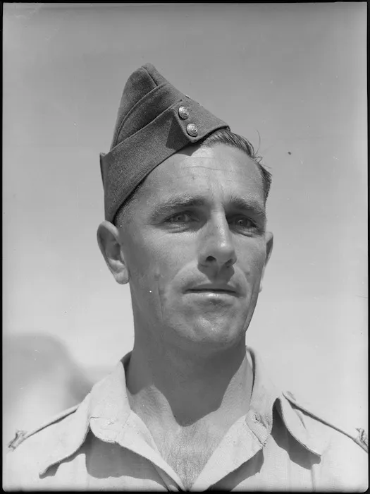 Sergeant R S Tappin, MM - Photograph taken by G Bull