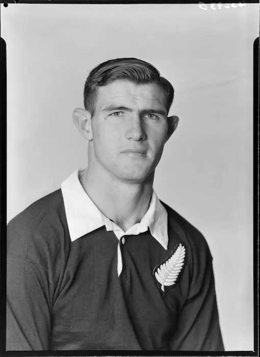 Peter Frederick Hilton Jones, member of the All Blacks, New Zealand representative rugby union team