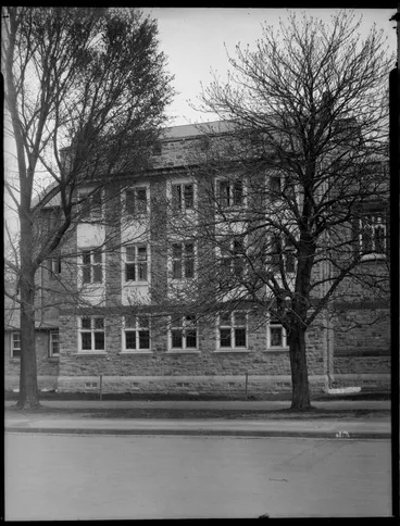 Image: Wall of building at Christ's College, Christchurch