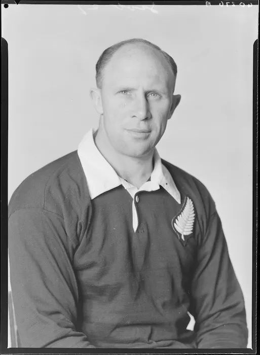 Robert 'Bob' Wiliam Henry Scott, member of the All Blacks, New Zealand representative rugby union team