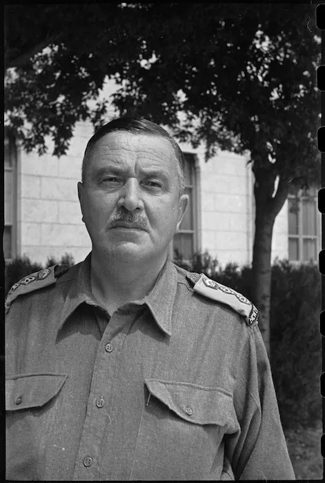 Colonel D Pottinger, MC - Photograph taken by George Bull