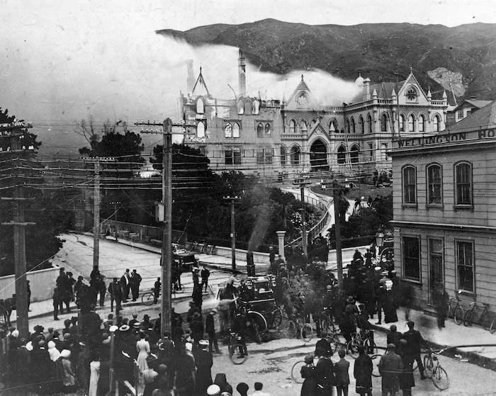 1907 fire at Parliament Buildings, Wellington