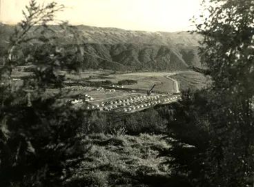 Image: Maymorn; Rimutaka tunnel employee housing camp, 1952