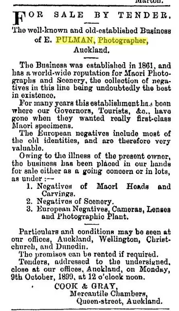 Image: Sale of Elizabeth Pulman's business