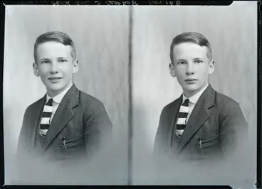 Image: Film Negative: Master David Ashe (twin negative)