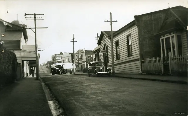 Highgate, Roslyn (now near overbridge) 1939