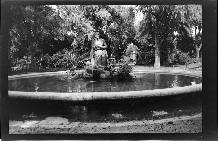 Moses Fountain, Villa Borghese park, Rome, Italy