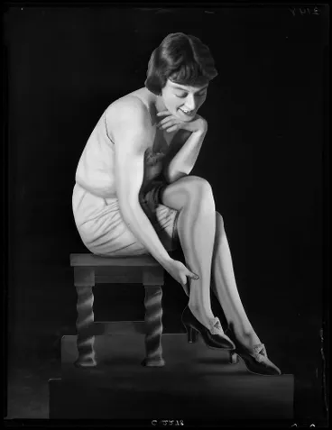 Image: Publicity photograph for Bonds Hosiery