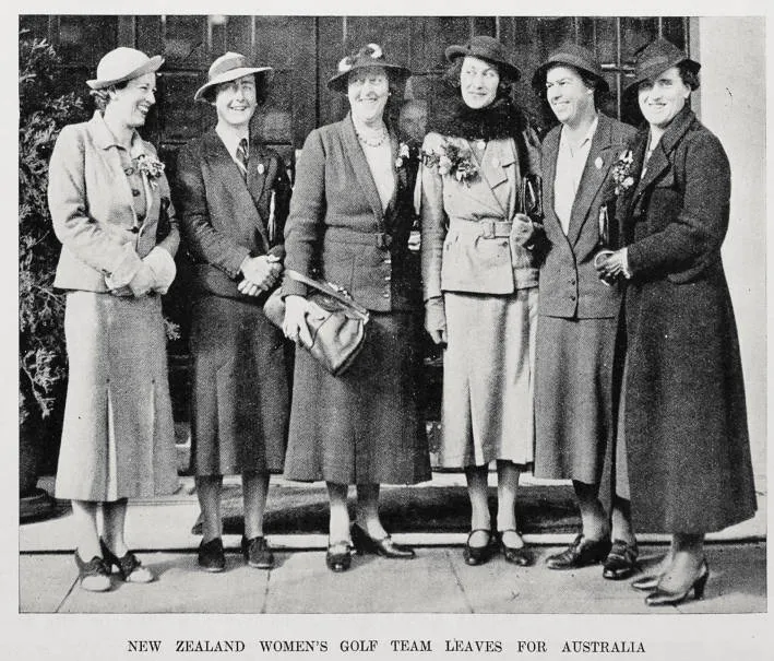 New Zealand women's golf team leaves for Australia