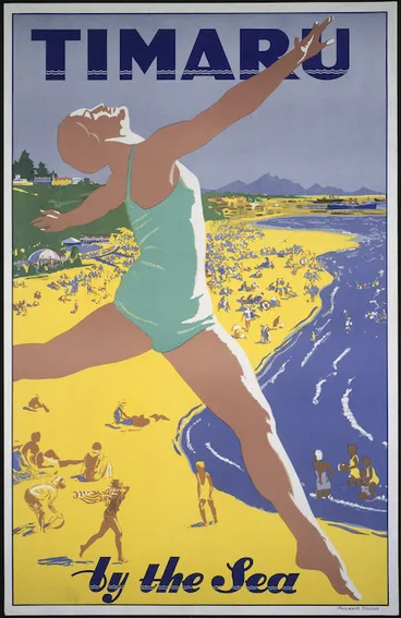 Image: New Zealand Railways. Publicity Branch: Timaru by the sea / Railways Studios [1936-1937]