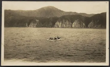 Image: Bringing the last two inhabitants off Raoul Island, Kermadec Islands