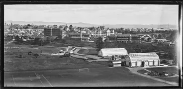 Image: Wintergardens from the Auckland Museum, 1929