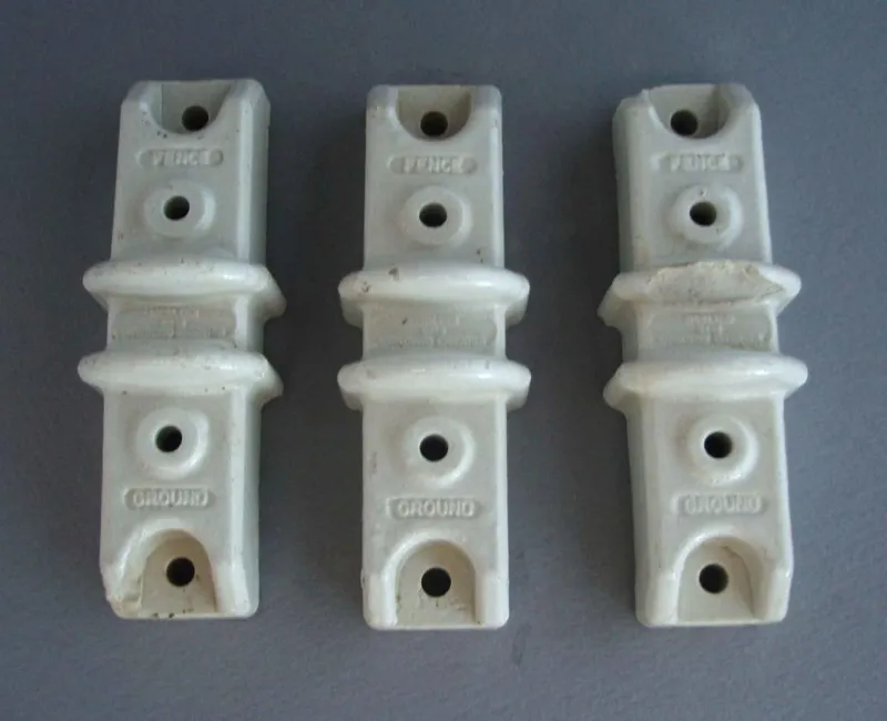 Electric fence insulators