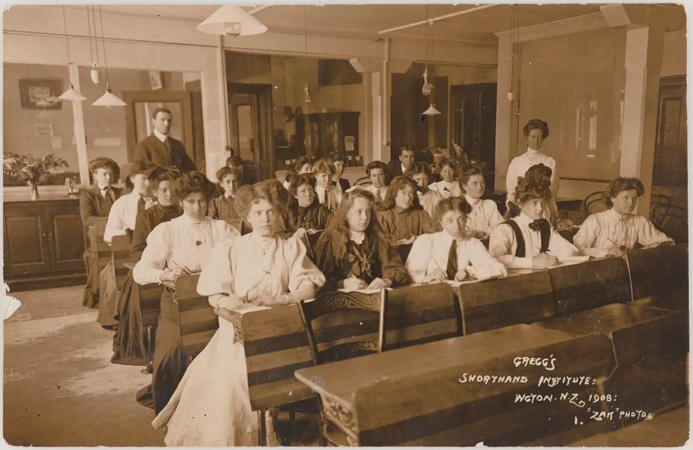 Gregg's Shorthand Institute, Wellington