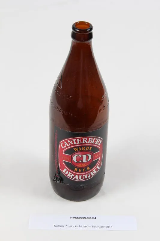 Bottle, Canterbury Draught