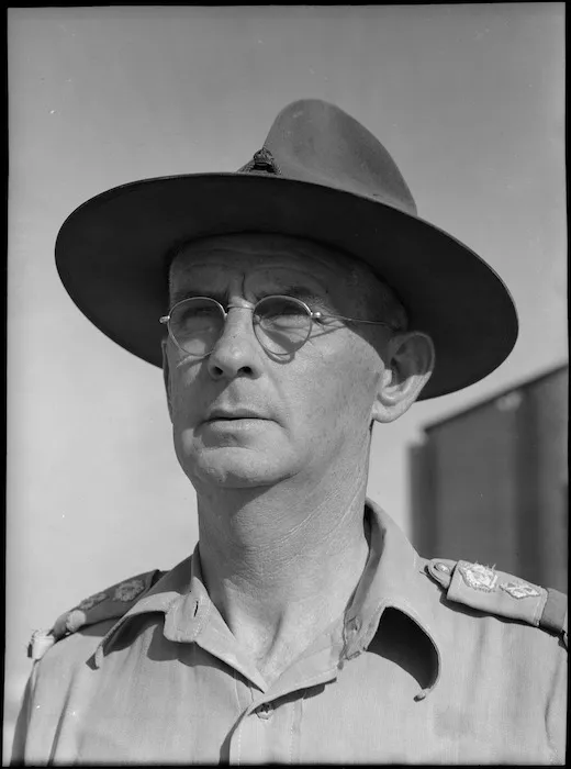 Senior Chaplain J W McKenzie - Photograph taken by George Bull