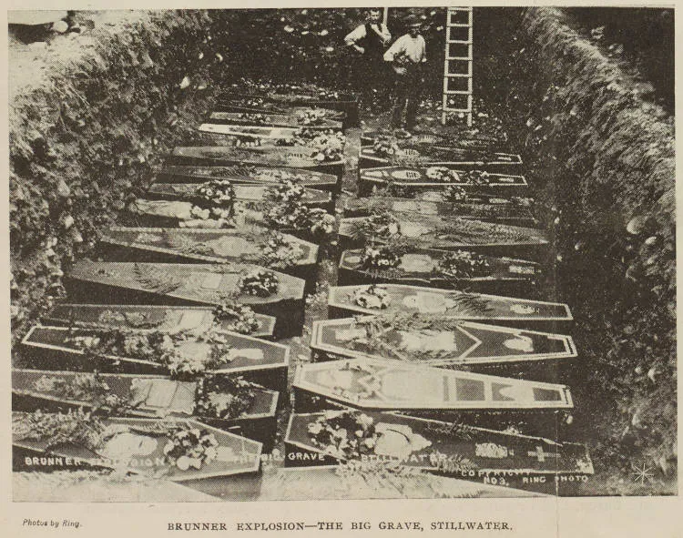 Brunner explosion - The big grave, Stillwater