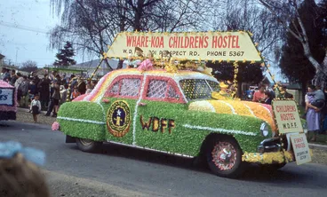 Image: Decorated Car - Hastings Blossom Festival 1958