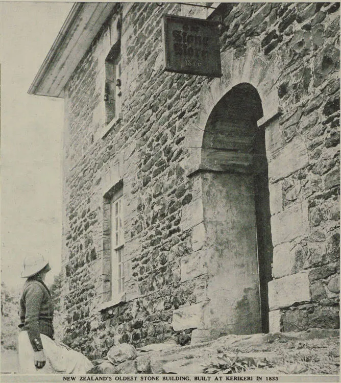 New Zealand's oldest stone building, built at Kerikeri in 1833