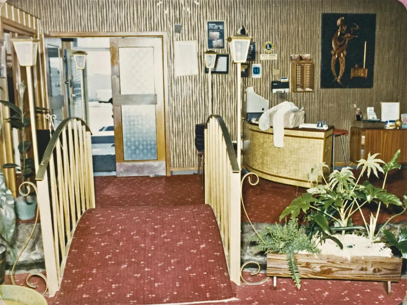 Interior view of La Scala restaurant