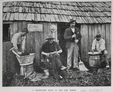 Image: A bachelor's home in the far north