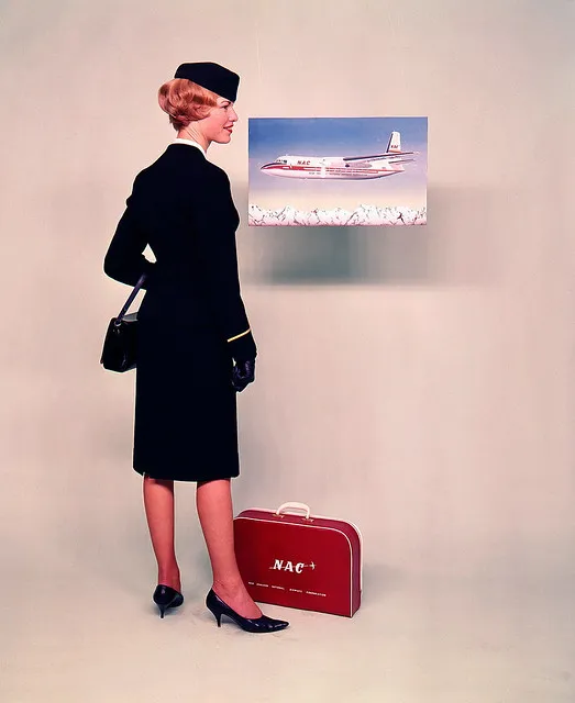 Air Hostess Uniform 1959 Winter 006