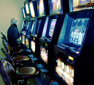 Image: Pokie machines