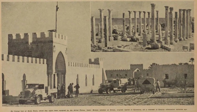 General Montgomery's victorious Eighth Army reoccupies positions made famous in previous Desert Campaigns