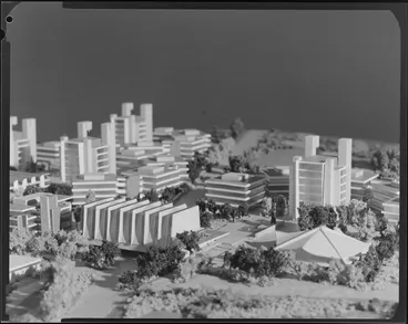 Image: [Waikato township?] model