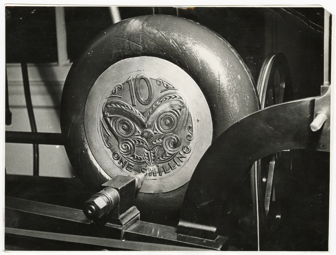 Master model of the 10 cent coin