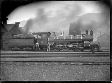 Image: A class locomotive (New Zealand Railways, number 419, 4-6-2)