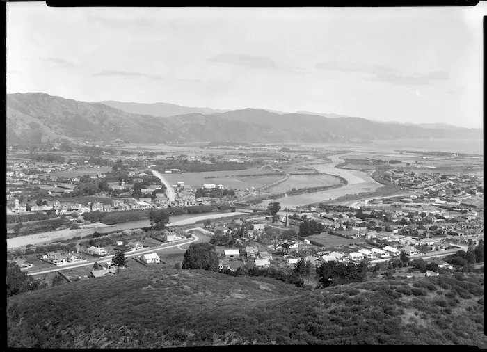 Overlooking Lower Hutt