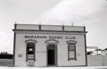 Wairarapa Racing Club building, Featherston : digital image