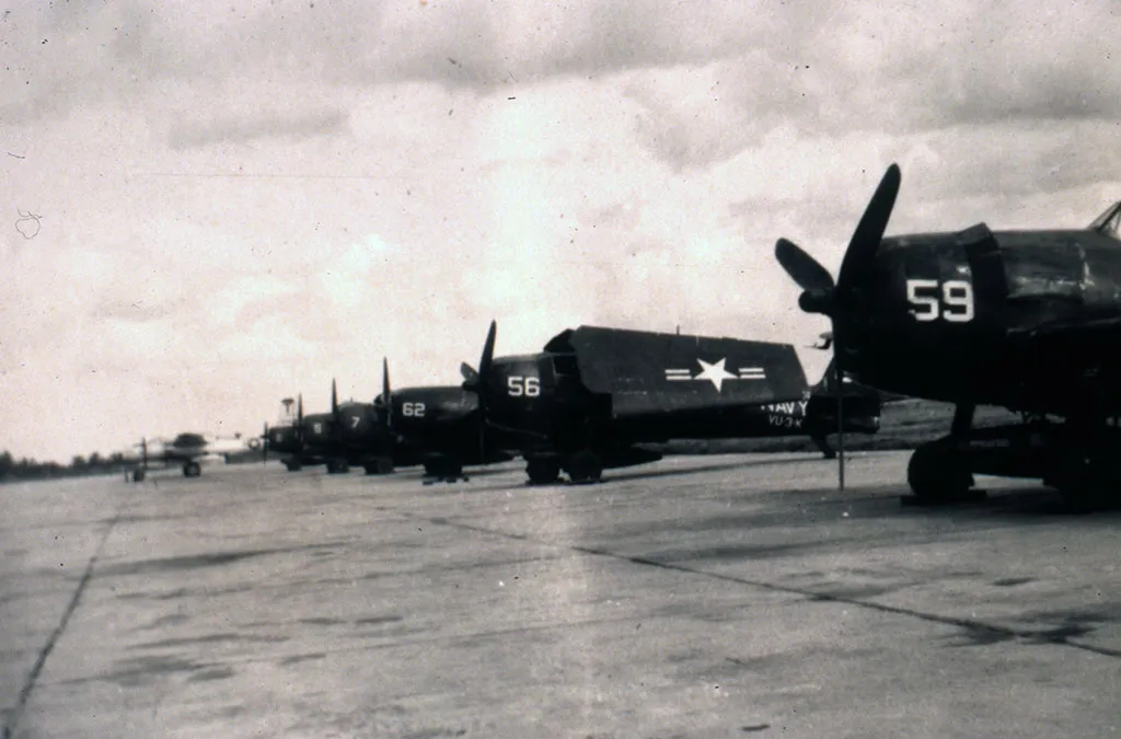 Navy fighters on Kimpo