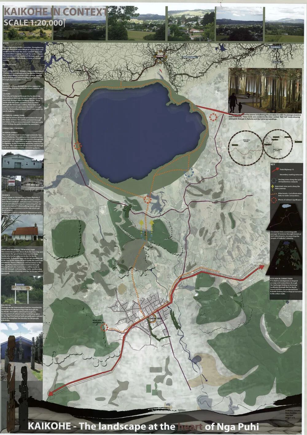 Kaikohe - The landscape at the heart of Nga Puhi - Anikaaro Isabella Ross Hoskins