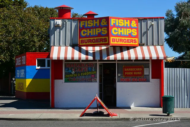 Colourful Takeaways, Foxton, New Zealand