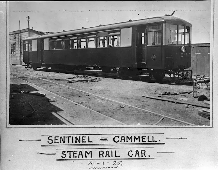 Sentinel-Cammell steam railcar, 1925