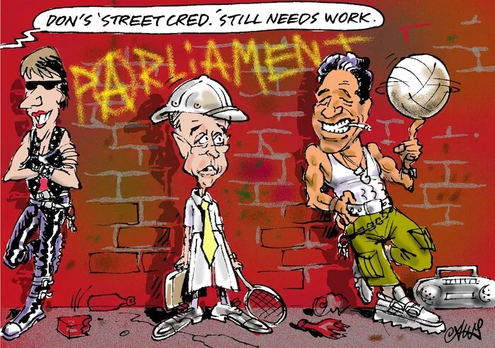 Smith, Ashley W., 1948- :Don's 'street cred.' still needs work. MG business - mercantile gazette, 2 February 2004.