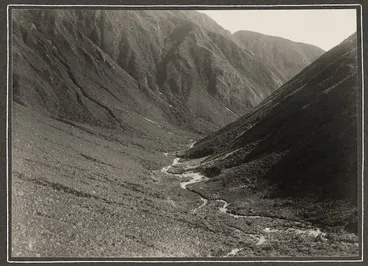 Image: View of the Park River valley, Tararua Range